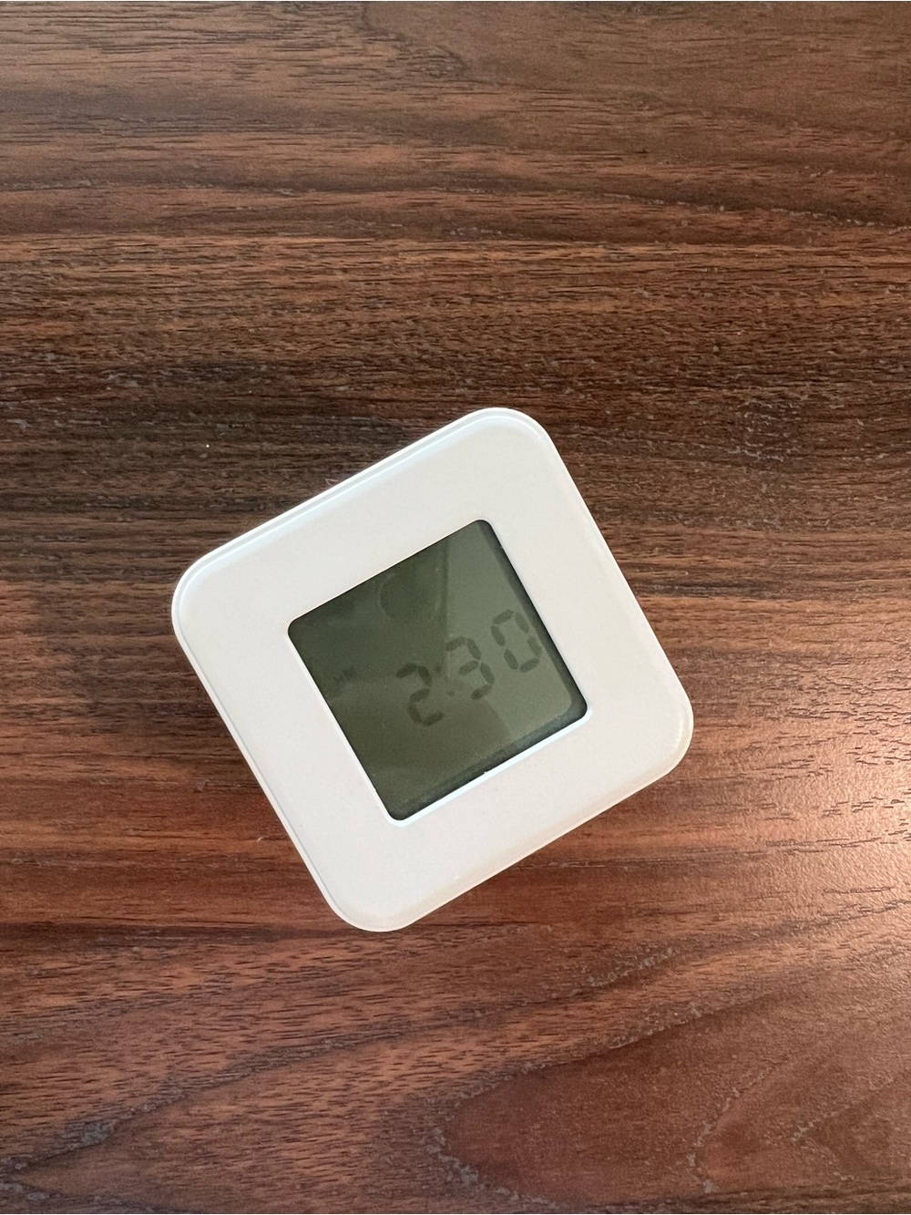 Digital Square Timer - White